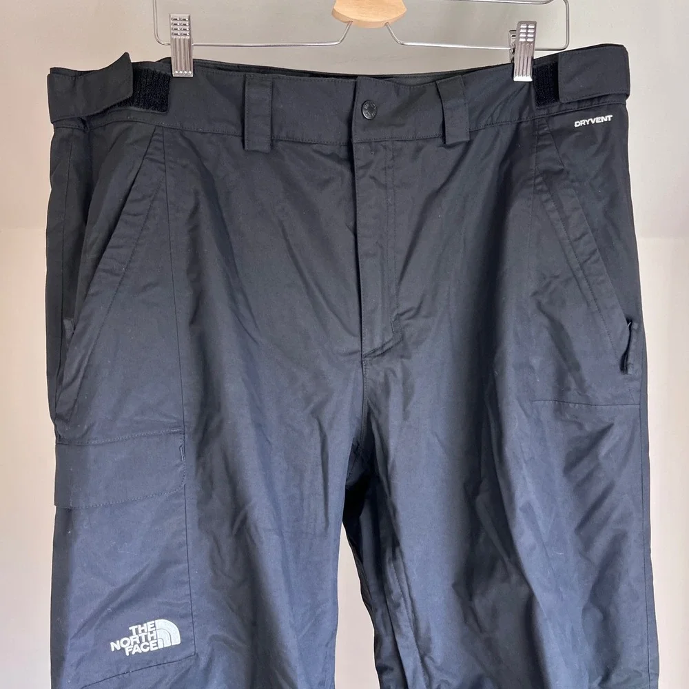 The North Face Snow Pants Mens XL Black DryVent Ski Snowboard‎ Baggy Technical